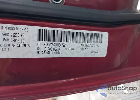 2017 Chrysler 300C Platinum Awd from USA, damaged, VIN 2C3CCASG1HH507263